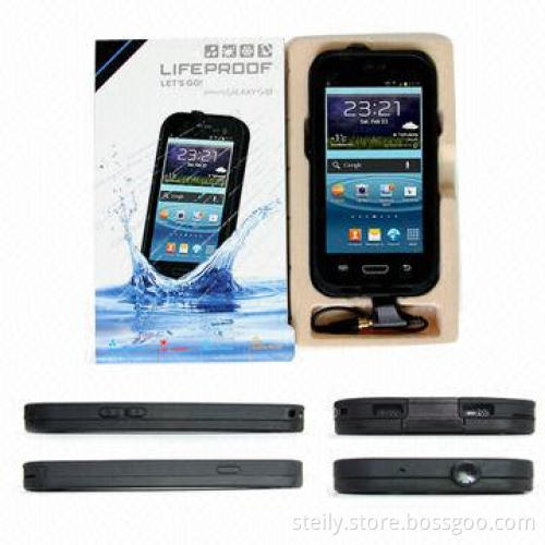 Waterproof Shockproof Dirtproof Case for Samsung Galaxy S3 i9300, Water-resistant to 2 Meters